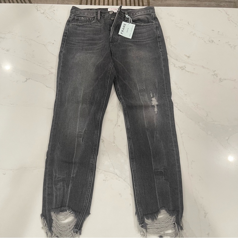 NWT Frame Denim high rise rigid re-release Le Original Skinny jean - Picture 2 of 16